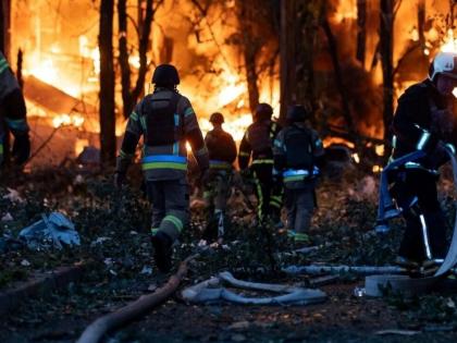 Russia launches major airstrike on Ukraine; one killed, 26 injured | रशियाचा युक्रेनवर मोठा हवाई हल्ला; एकाचा मृत्यू, २६ जण जखमी Russia launches major airstrike on Ukraine; one killed, 26 injured | रशियाचा युक्रेनवर मोठा हवाई हल्ला; एकाचा मृत्यू, २६ जण जखमी