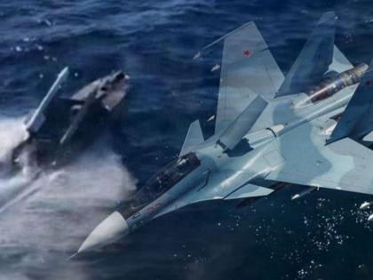 I couldn't believe it...! Ukraine shot down a Russian Sukhoi 30 fighter jet with a sea drone; A shock to the militaries of all countries, including the US | विश्वास बसला नसता...! युक्रेनने समुद्री ड्रोनद्वारे रशियाचे सुखोई फायटरजेट पाडले; अमेरिकेसह सर्व देशांच्या सैन्यांना धक्का I couldn't believe it...! Ukraine shot down a Russian Sukhoi 30 fighter jet with a sea drone; A shock to the militaries of all countries, including the US | विश्वास बसला नसता...! युक्रेनने समुद्री ड्रोनद्वारे रशियाचे सुखोई फायटरजेट पाडले; अमेरिकेसह सर्व देशांच्या सैन्यांना धक्का