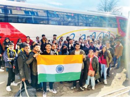 Russia Ukraine Crisis: ... but the spirit of the Indians was awakened; Confidence in the return of distressed students | Russia Ukraine Crisis : ...पण भारतीयांचे स्पिरीट जागे होते; धास्तावलेल्या विद्यार्थ्यांना परतण्याचा विश्वास