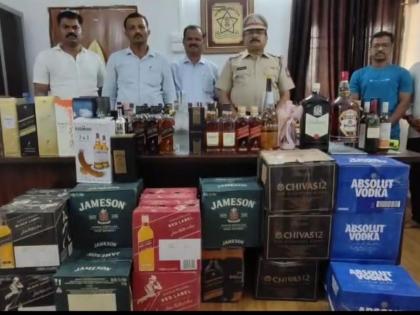 Foreign liquor worth 18 lakhs seized in Ulhasnagar, State Production Department raids railway agent's house | उल्हासनगरात १८ लाखाची विदेशी दारू जप्त, राज्य उत्पादन विभागाची रेल्वे ऐजेंटच्या घरी धाड, तिघांना अटक Foreign liquor worth 18 lakhs seized in Ulhasnagar, State Production Department raids railway agent's house | उल्हासनगरात १८ लाखाची विदेशी दारू जप्त, राज्य उत्पादन विभागाची रेल्वे ऐजेंटच्या घरी धाड, तिघांना अटक