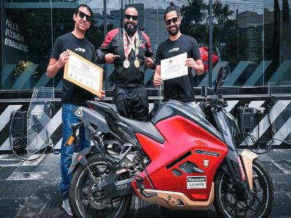 Ultraviolette F77: Travels 6,727Km in a Single Ride! This electric bike made history | सिंगल राइडमध्ये 6,727Km चा प्रवास! 'या' इलेक्ट्रिक बाईकने रचला इतिहास...