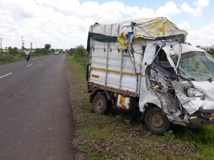 Three accidents on national highways; One death, three serious | राष्ट्रीय महामार्गावर तीन अपघात;  एकाचा मृत्यू, तिघे गंभीर