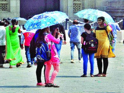 The Meteorological Department estimates the rainfall, the wool, the Meteorological Department of the Meteorological Department | हवामान खात्याने वर्तविला अंदाज पावसाचा, पडले ऊन, हवामान खात्याचा भोंगळ कारभार