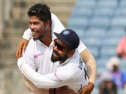 India vs South Africa, 3rd Test : Umesh Yadav became a third players to hit two sixes off the first two balls they faced in a Test innings | India vs South Africa, 3rd Test : उमेश यादवची षटकारांची आतषबाजी; सचिन तेंडुलकरशी बरोबरी