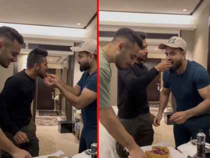 Umran Malik selected in Team India celebrates with Irfan Pathan Video goes viral | Umran Malik Team India, IPL 2022: जम्मू एक्सप्रेस उमरान मलिकला टीम इंडियाचं तिकीट; गुरू इरफान पठाणसोबत केलं सेलिब्रेशन! Video व्हायरल