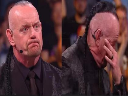 WWE Undertaker: The Undertaker emotional speech in the Hall of Fame 2022 | WWE Undertaker: डेडमॅनचा 'हॉल ऑफ फेम'मध्ये समावेश, भाषण देताना अंडरटेकर झाला भावूक