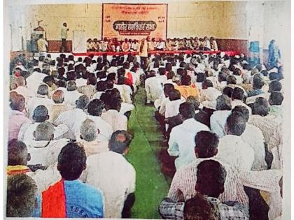 Farmers call out against Lower Panganga project Elgar, thousands attend Sahabichar Sabha | निम्न पैनगंगा प्रकल्पाविरोधात शेतकऱ्यांनी पुकारला एल्गार, सहविचार सभेला हजारोंची उपस्थिती