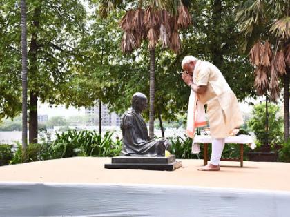 The nectar festival of freedom; Today's event in Sabarmati | स्वातंत्र्याचा अमृतमहोत्सव; साबरमतीत आज कार्यक्रम