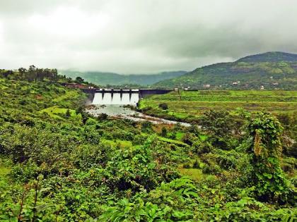 'Chale wool-rain game' in Maval taluka in pune | मावळ तालुक्यात 'चाले ऊन-पावसाचा खेळ'