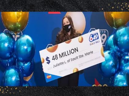 rest of world canada girl juliette won lottery 30 million punds first time | याला म्हणतात नशीब! आजोबांच्या सांगण्यावरून घेतलं लॉटरीचं तिकीट; 18 व्या वर्षी झाली अब्जाधीश