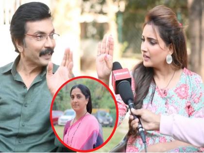 Aai Kuthe Kay Karte Sanjana and Aniruddha special interview Video | Aai Kuthe Kay Karte: मी इथे असताना अरूंधती-अरूंधती काय करतोय? भर मुलाखतीत अनिरूद्ध-संजनाचं भांडण 