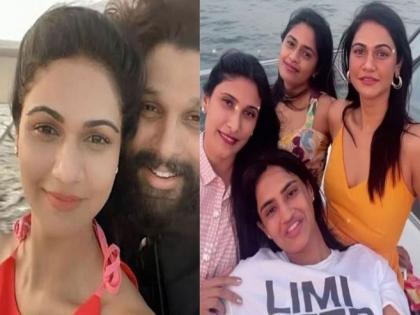 pushpa FAME allu arjun enjoy goa holiday with wife sneha reddy | फूल नहीं, फायर हूं मैं... म्हणणाऱ्या अल्लू अर्जुनची पत्नीही आहे ‘फायर’, पाहा व्हिडीओ