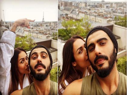 Arjun Kapoor Shares Romantic Pictures With Ladylove Malaika Arora From Paris | ‘सिटी ऑफ लव्ह’मध्ये मलायका व अर्जुनचं बर्थ डे सेलिब्रेशन, समोर आले रोमॅन्टिक फोटो