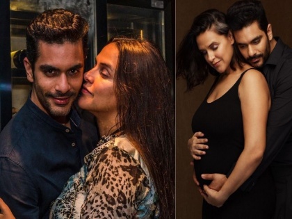 neha dhupia and angad bedi become parents for the second time welcome baby boy | GOOD NEWS !! नेहा धूपिया-अंगद बेदी दुसऱ्यांदा झाले आई-बाबा 