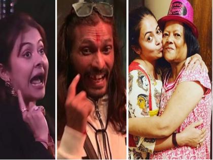 bigg boss 15 devoleena bhattacharjee mother got angry on abhijeet bichukale-for-demand-kiss-from-actress | bigg boss 15 : तो फालतू माणूस माझ्या पोरीकडं किस मागतो..; देवोलिनाची आई अभिजीत बिचुकलेवर संतापली