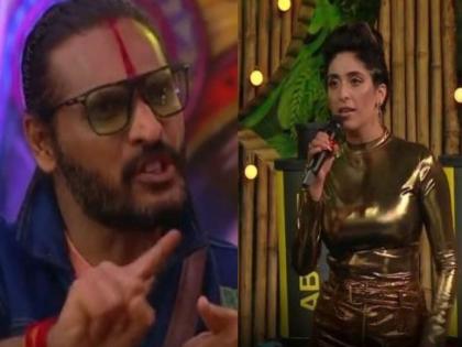 bigg boss 15 weekend ka vaar kashmera shah slams karan kundrra and neha bhasin fights with abhijit bichukale | Bigg Boss 15 : तुला चप्पलने मारेन.., नेहा भसीनची धमकी ऐकून भडकला अभिजीत बिचुकले, म्हणाला...