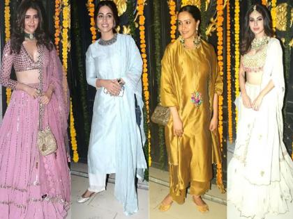 Ekta Kapoor’s Diwali party 2020: Hina Khan, Karishma Tanna and Mouni Roy shine the brightest