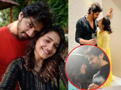 marathi actress hruta durgule share romantic vedio with boyfriend prateek shah | ‘आता दिवस उरले पाच...’ म्हणत हृता दुर्गुळेनं शेअर केला बॉयफ्रेन्डसोबतचा रोमॅन्टिक व्हिडीओ