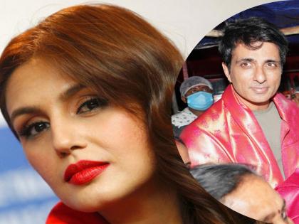 Sonu Sood For Prime Minister? Huma Qureshi Would Definitely Vote For Him If This Happens! | -तर हुमा कुरेशीचं मत सोनू सूदच्या पारड्यात; म्हणाली, हाच पंतप्रधान हवा!