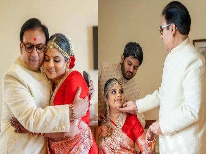 Taarak Mehta Ka Ooltah Chashmah fame jethalal aka Dilip Joshi shares daughter Niyati’s wedding photos | Taarak Mehta Ka Ooltah Chashmah : लेकीला लग्नात ‘जेठालाल’ भावुक; शेअर केले खास फोटो