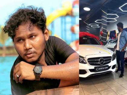 you tuber vinayak mali aka agri king bought a new mercedes car | सोशल मीडियाचा ‘शेठ माणूस’ विनायक माळीनं खरेदी केली एवढ्या लाखाची मर्सिडीज कार, पाहा तर