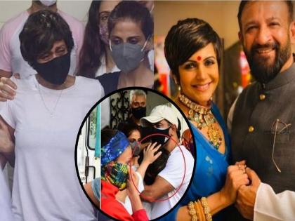 mandira bedi broke down at her husband raj kaushal funeral | पतीला अखेरचा निरोप देताना मंदिरा बेदीच्या दुःखाला पारावार उरला नाही; सगळ्यांचंच मन हेलावलं!