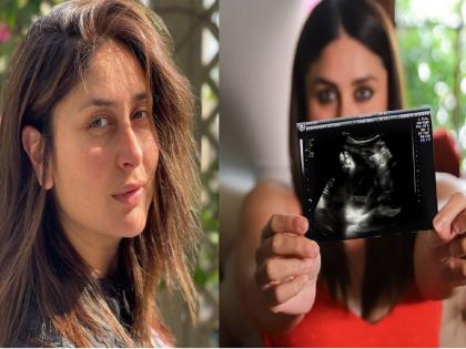 kareena kapoor holding the sonography photo as she posed for the camera says something exciting is coming soon | हे काय? करिना कपूर तिसऱ्यांदा होणार आई? ‘तो’ फोटो पाहून चाहतेही हैराण