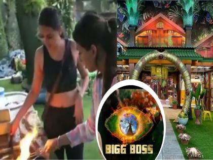 BIGG BOSS 15: Tejasswi Prakash and Vidhi Pandya Major accident averted, fire broke out in BB15 house | OH NO!!  ‘BIGG BOSS 15’च्या घरात थोडक्यात टळली मोठी दुर्घटना, व्हिडीओ पाहा 