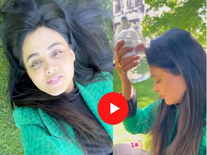marathi actress prarthana behere met an accident IN london shares funny video | Prarthana Behere : प्रार्थना बेहरेला लंडनमध्ये रिल शूट करणं पडलं महागात, पाहा नेमकं झालं तरी काय?