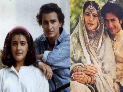 saif ali khan borrowed 100 rupees on his first date with amrita singh | सैफ अली खानच्या पहिल्या डेटवर घडला होता मोठा किस्सा, अमृताला मागितले होते १०० रूपये