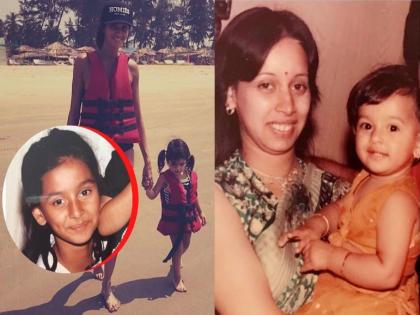 farhan akhtar wife shibani dandekar childhood photo viral on social media | Throwback : आईचं बोट धरून चालणारी ही चिमुकली आज आहे टॉपची सेलिब्रिटी, ओळखा कोण?