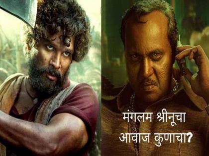 pushpa movie marathi actor Uday Sabnis was given his voice to Mangalam Srinu | यांचंही कौतुक व्हायला हवं..! ‘पुष्पा’तील या व्हिलनला या मराठमोळ्या कलाकाराने दिलाय आवाज