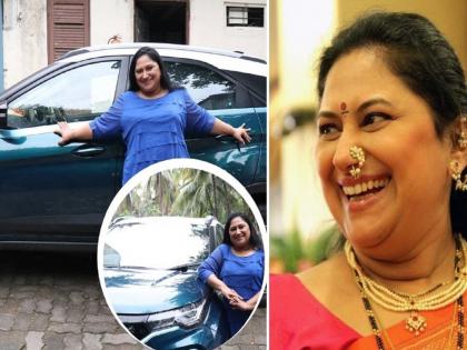 actress Sukanya Kulkarni-Mone buys a new electric car share post | अभिनेत्री सुकन्या मोने यांच्या घरी आली नवीकोरी कार; पोस्ट शेअर करण्याचे कारण आहे ‘खास’