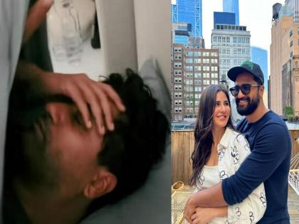 phone bhoot movie Katrina Kaif gives wake up call to vicky kaushal | Video : वेकअप कॉल! कतरिना कैफने शेअर केला बेडरूम व्हिडीओ, विकीची अवस्था पाहून हसू आवरणार नाही...!!