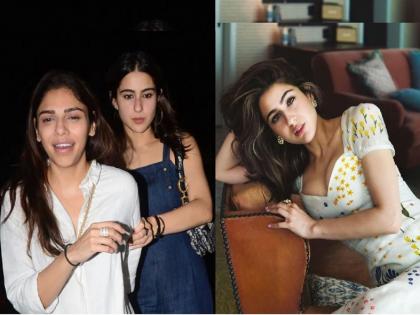 Netizens troll a 'drunk' Sara Ali Khan for 'touching' security guard | VIDEO : ये क्या? बिल्कुल भी होश नही...,  सारा अली खानचा व्हिडीओ पाहून भडकले नेटकरी