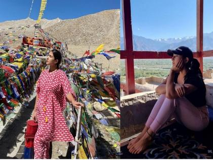 Sara Ali Khan gives a peek into her Ladakh getaway with Radhika Madan
