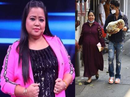 After 12 days of delivery, people give taunts to Bharti Singh | 12 दिवसांच्या बाळाला सोडून आली, इतकी काय पैशांची हाव..., ट्रोल करणाऱ्यांना भारतीनं दिलं उत्तर