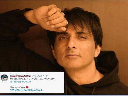 Sonu Sood Mercilessly Trolled For His Maha Shivratri Tweet | आम्हाला शहाणपण शिकवू नकोस...! भडकलेल्या शिवभक्तांनी सोनू सूदला सुनावले