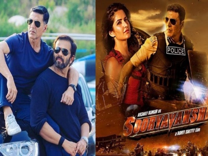 Akshay Kumar, Katrina Kaif, Rohit Shetty's latest big Bollywood release Sooryavanshi Sooryavanshi full HD movie leaked online | ‘सूर्यवंशी’ रिलीज होताच वाढलं रोहित शेट्टी व अक्षयचं टेन्शन, काहीच तासात ‘लीक’ झाला सिनेमा!!