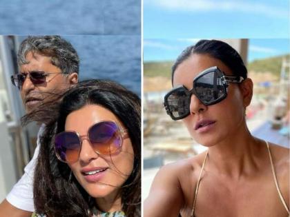 Sushmita Sen Lalit Modi Affair: Sushmita shared a video of herself diving in the sea in a swimsuit, Lalit Modi's comment attracted attention | Sushmita Sen Lalit Modi Affair: स्विमसूटमध्ये सुष्मितानं समुद्रात डुबकी मारतानाचा व्हिडीओ केला शेअर, ललित मोदींच्या कमेंटनं वेधलं लक्ष