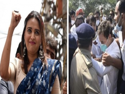 swara bhasker reaction on rahul gandhi stopped by up police at yamuna expressway | स्वरा भास्कर म्हणाली, शाब्बास राहुल गांधी...! शेअर केला व्हिडीओ