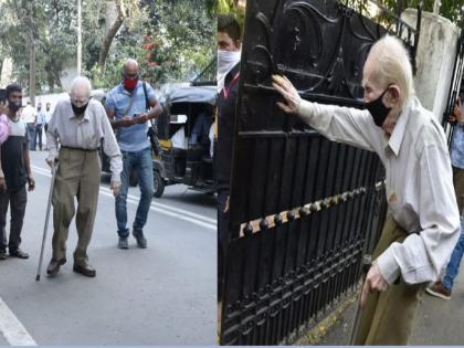 vishva mehra The old manager, who came to pay homage to Rajiv Kapoor | थरथरते हात, डबडबलेले डोळे...! राजीव कपूर यांच्या अंत्यदर्शनाला पोहोचलेले ते वृद्ध गृहस्थ कोण? 