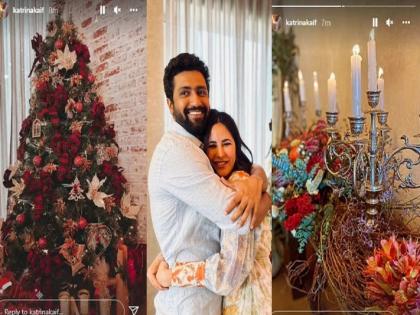 Vicky Kaushal Celebrate First Christmas With Wife Katrina Kaif After Marriage See Photo | विकी कौशल व कतरिना कैफनं लग्नानंतर साजरा केला पहिला ख्रिसमस, पाहा सुंदर फोटो