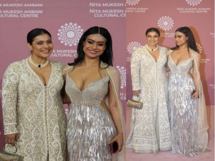 Kajol, daughter Nysa Devgn at NMACC launch video goes viral | Nysa Devgn : न्यासा आईचं पण ऐकेना...! काजोलच्या लेकीचं वागणं पाहून संतापले नेटकरी, केलं ट्रोल