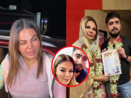 after getting emotional rakhi sawant shares bedroom video with adil khan | Rakhi Sawant: काल ढसाढसा रडणाऱ्या राखीने आज शेअर केला आदिलसोबतचा बेडरूम VIDEO, पाहताच भडकले लोक