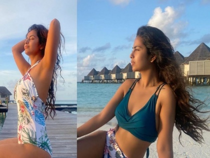 balika vadhu actress avika gor bold bikini photo videos goes viral | Videos : ‘आनंदी’ बडी हो गई! 'बालिका वधू' फेम अविका गौरच्या हॉट अदांवर फॅन्स फिदा