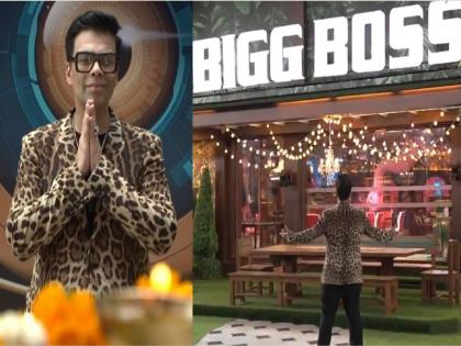 Bigg Boss OTT Premiere Karan Johar Makes A Damakedar Entry; Introduces Contestants | Bigg Boss OTT Premiere : ये मुंडे.. ये कुड़ियाँ...! बिग बॉस ओटीटीच्या घरात होणार ‘फुल्ल राडा’