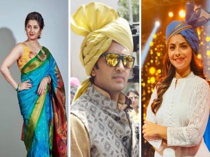 marathi celebrities wishing on maharashtra day 2022 | Maharashtra Day 2022 : गर्व या मातीत जन्मल्याचा..., मराठी कलाकारांनी दिल्या महाराष्ट्र दिनाच्या खास शुभेच्छा