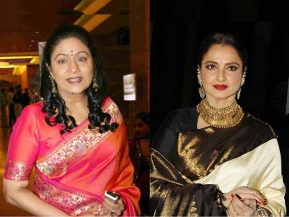 aruna irani reveals rekha ousted her from 1981 film mangalsutra | Aruna Irani : “रेखाने मला सिनेमातून बाहेर काढलं...”, ४२ वर्षांनंतर अरूणा इराणींचा शॉकिंग खुलासा