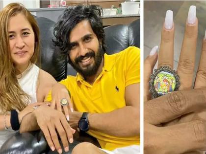 actor vishnu vishal gets engaged to girlfriend and badminton player jwala gutta | स्टार बॅडमिंटनपटू ज्वाला गुट्टाचा अभिनेता विष्णू विशालसोबत साखरपुडा, अर्ध्या रात्री दिले जबरदस्त सरप्राईज